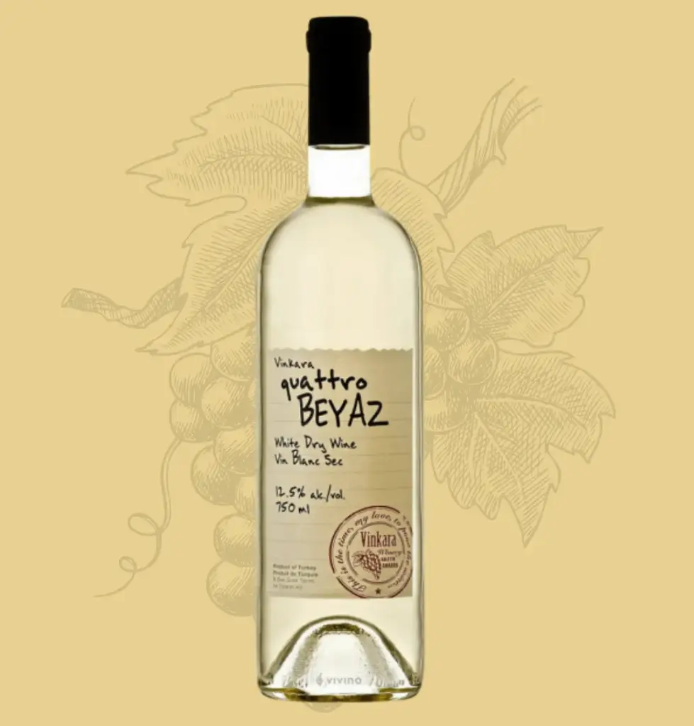 Vinkara Quattro Beyaz (ŞİŞE)