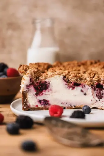 Veryberry Crumble Cheesecake